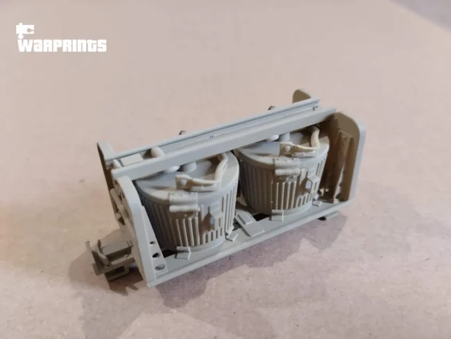 1/6 Scale German MG magazine holder - Gurttrommeltrager